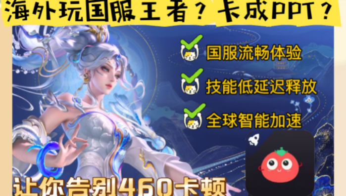 海外怎么玩王者荣耀不卡的教程